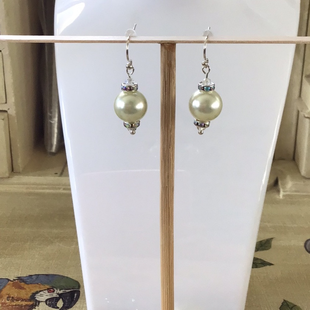 Handmade Pearl Earrings
